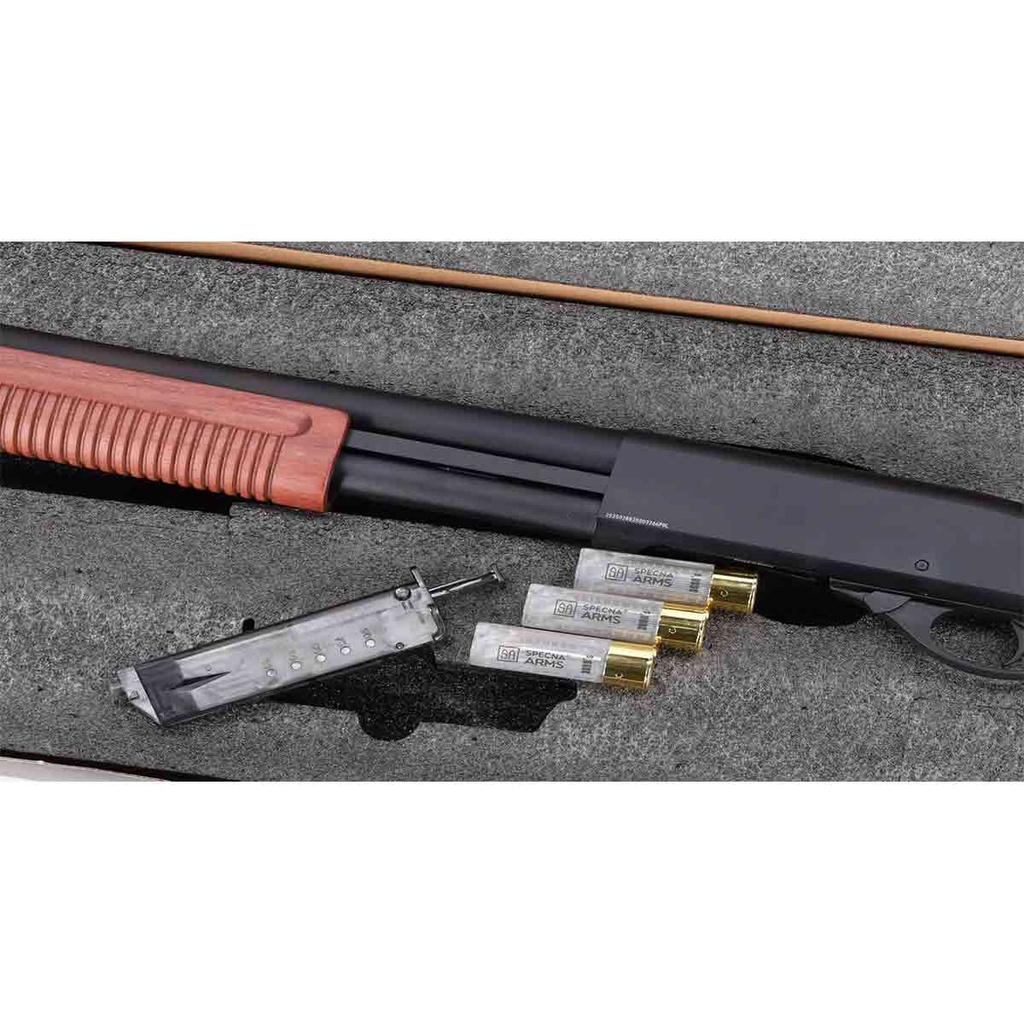 ESCOPETA SPECNA ARMS SA-VGS14 VAPOR NEGRA-MADERA