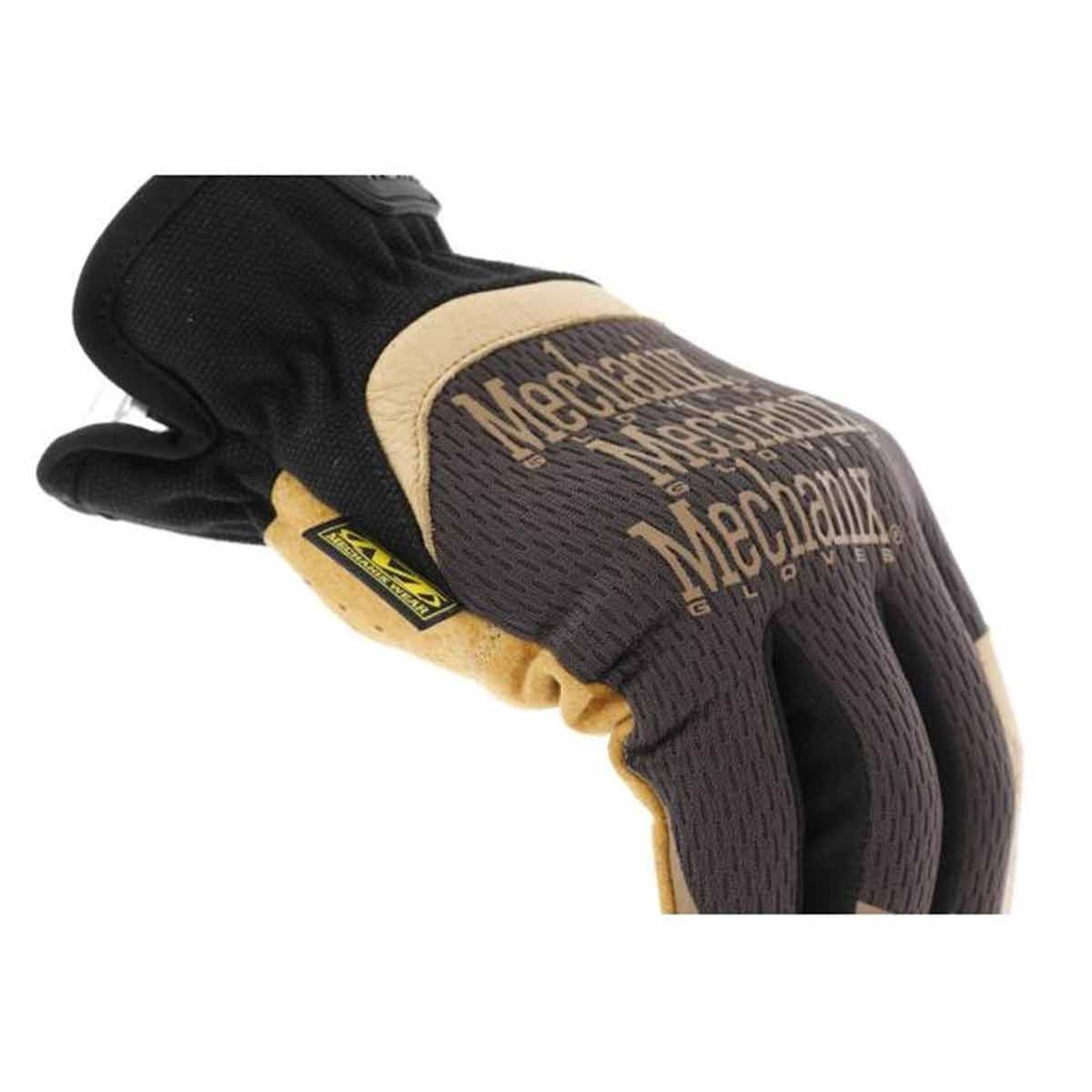 GUANTE MECHANIX FAST FIT PIEL NEGRO