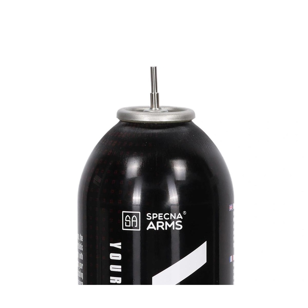 BOTELLA GAS SPECNA ARMS VAPOR 600ML ROJA