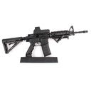 FUSIL BH M4 ESCALA 1:3 28CM NEGRO