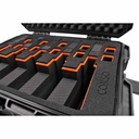 MALETIN PISTOLA CORSO RIGIDO CORSAIR MK3 41CM NEGRO