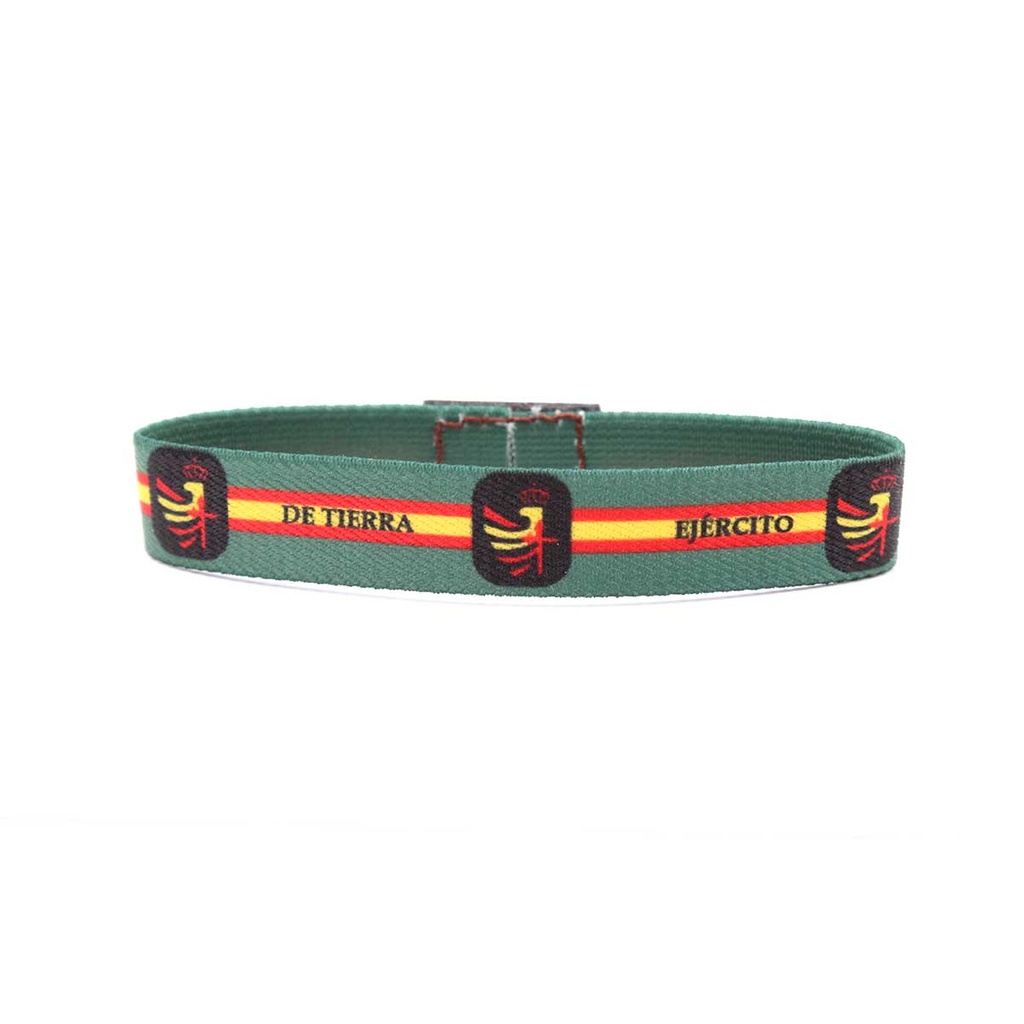 PULSERA IMMORTAL ELASTICA EJERCITO TIERRA VERDE