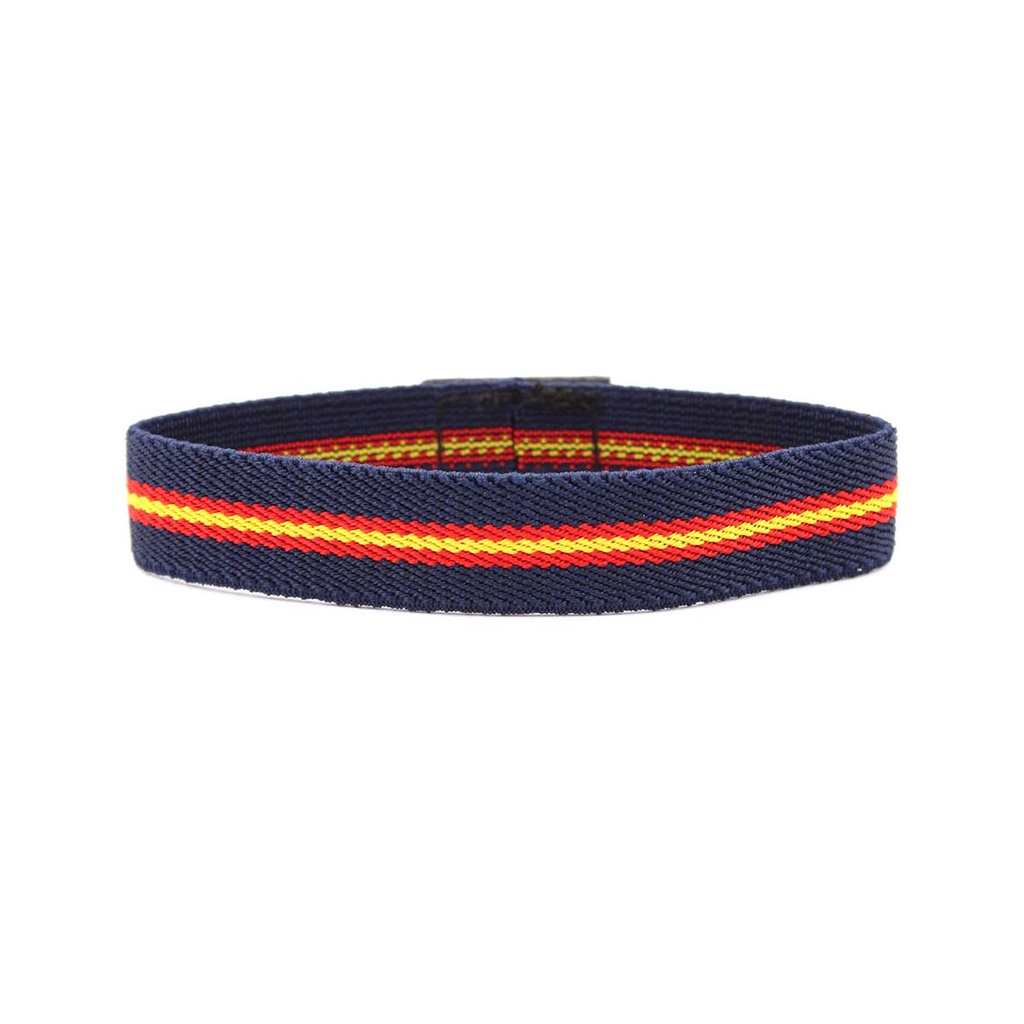 PULSERA IMMORTAL ELASTICA EJERCITO AIRE AZUL