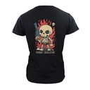 CAMISETA IMMORTAL BANDIT SKELETON NEGRA