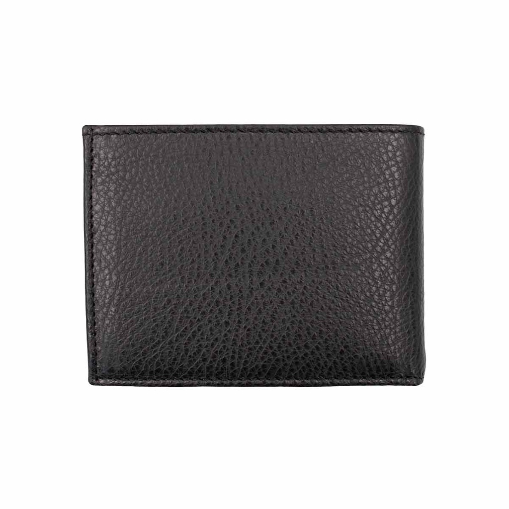CARTERA PIEL POLICIA NACIONAL BANDERITA NEGRA