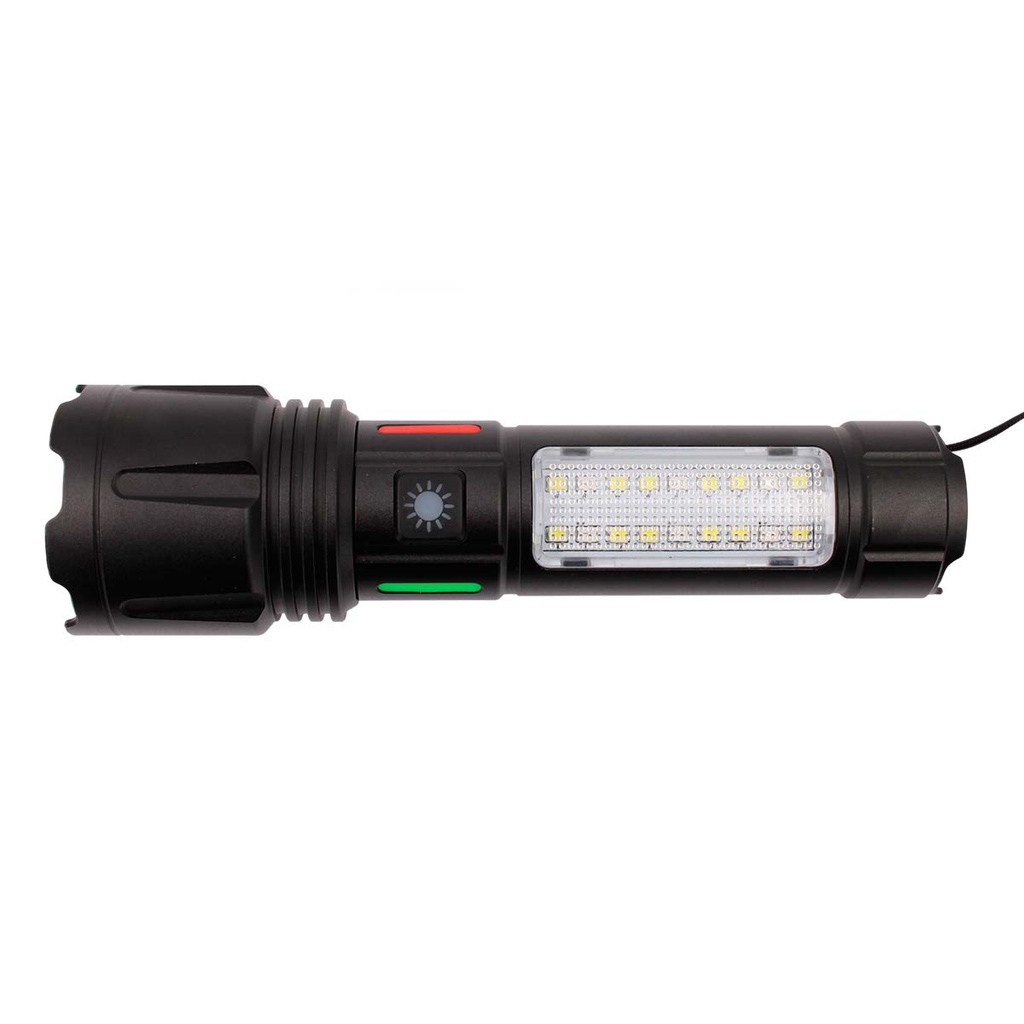 LINTERNA SANDA CON 6 LED ROJOS
