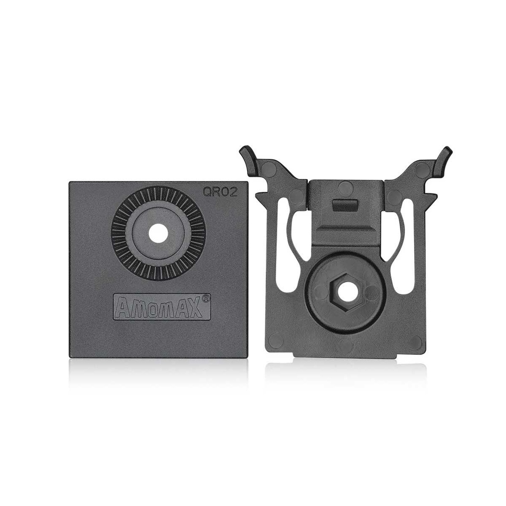 ADAPTADOR ENGANCHE RAPIDO AMOMAX QR GEN.2 NEGRO
