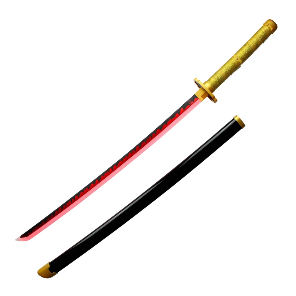 KATANA BH MADERA LED HUMO 3122 DMSY 103CM NEGRA-DORADA