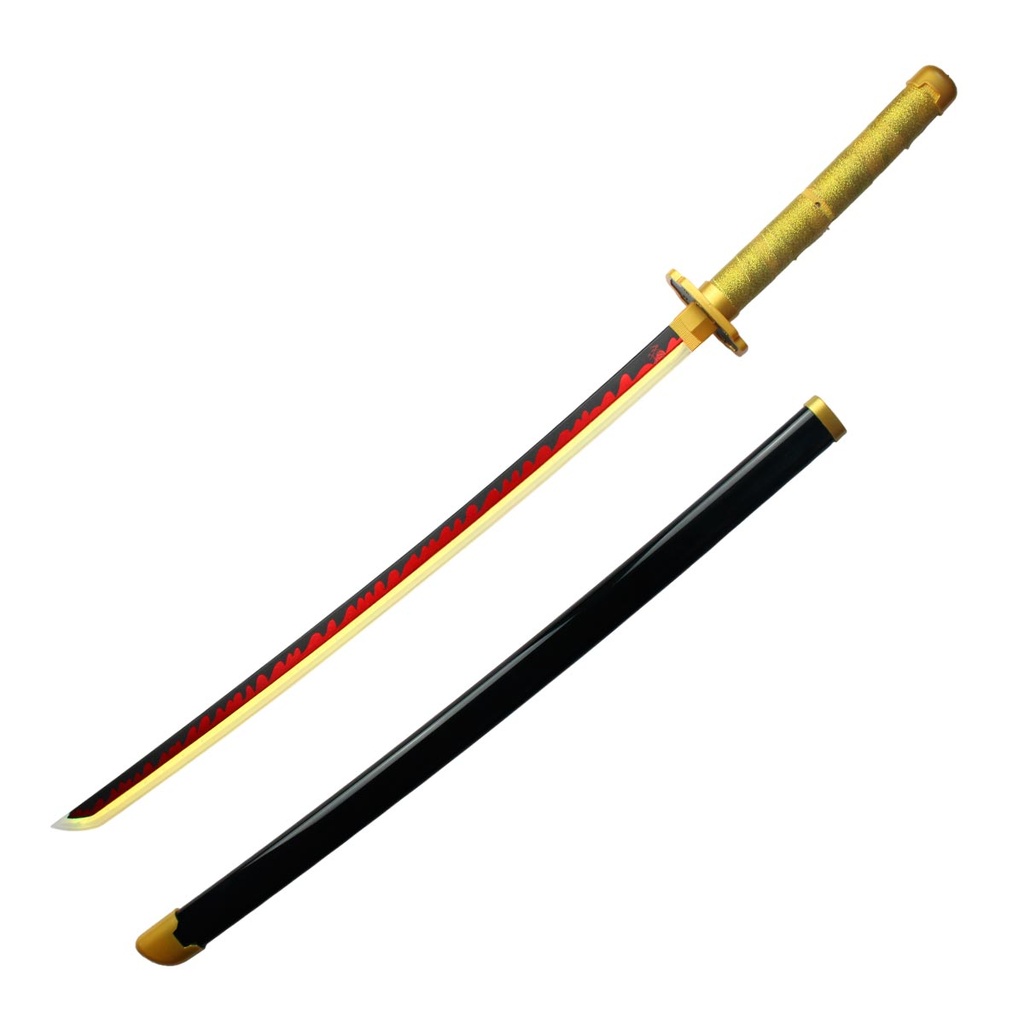 KATANA BH MADERA LED HUMO 3122 DMSY 103CM NEGRA-DORADA