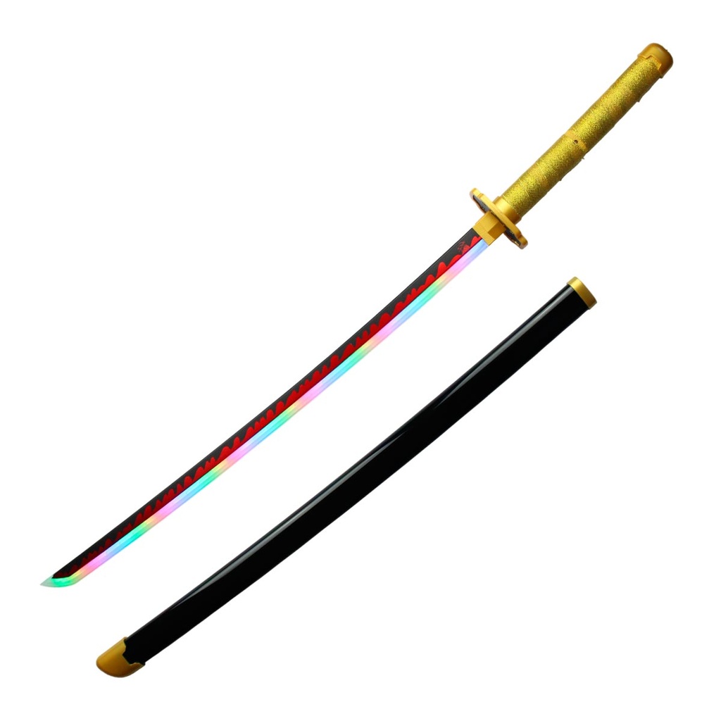KATANA BH MADERA LED HUMO 3122 DMSY 103CM NEGRA-DORADA