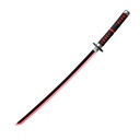 KATANA BH MADERA LED HUMO 3125 DMSY 103CM NEGRA