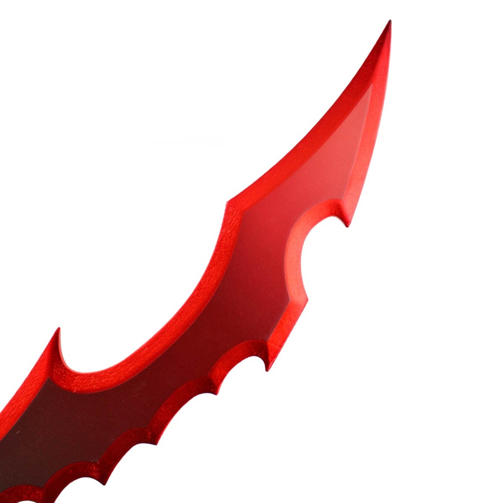ESPADA BH MADERA 3082 SLV 60CM NEGRA-ROJA