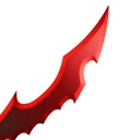 ESPADA BH MADERA 3082 SLV 60CM NEGRA-ROJA