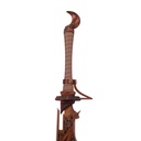 ESPADA BH 6072 SLV 119CM ACERO NEGRA