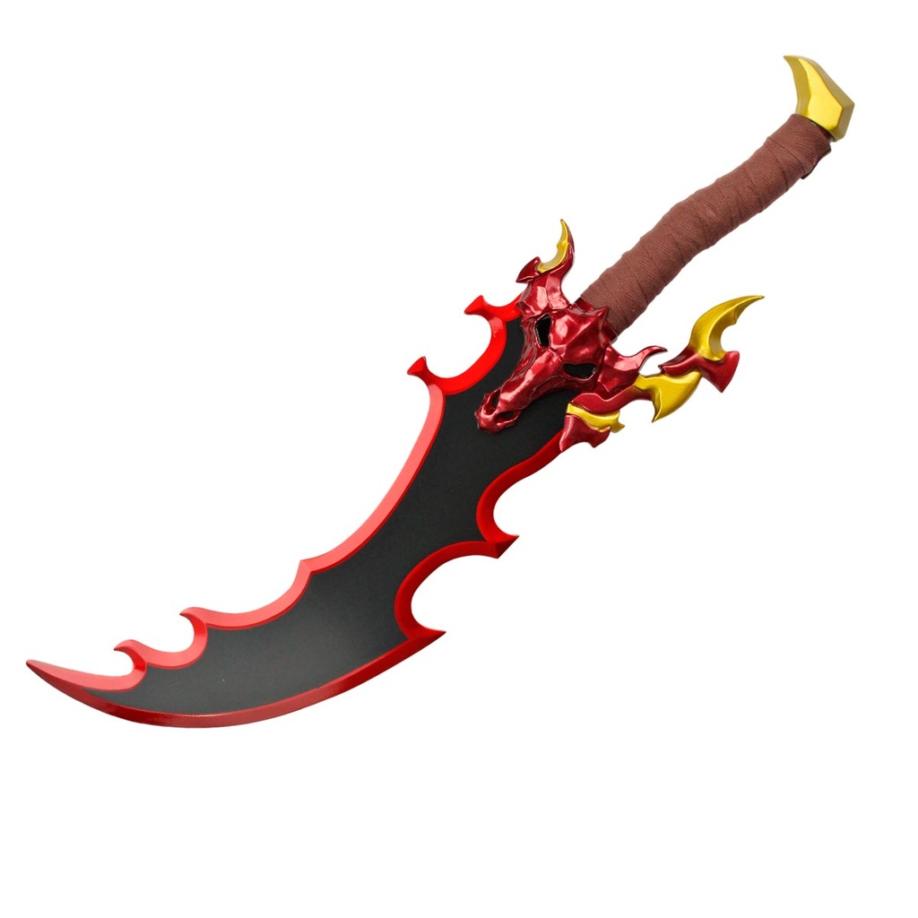 ESPADA BH 6067 SLV 62CM ACERO NEGRA-ROJA