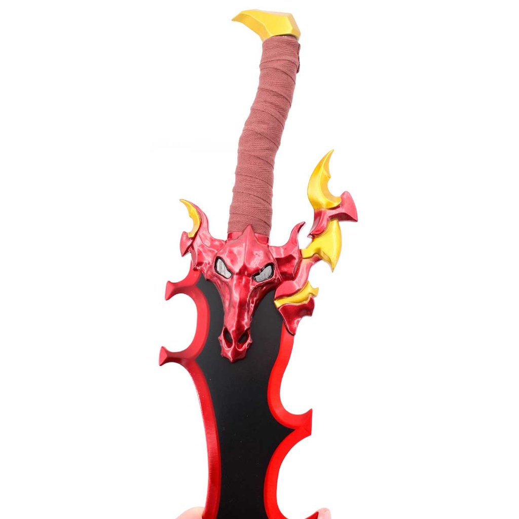 ESPADA BH 6067 SLV 62CM ACERO NEGRA-ROJA