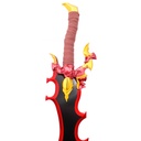 ESPADA BH 6068 SLV 62CM ACERO NEGRA-ROJA