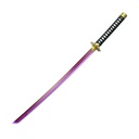 KATANA BH MADERA LED 3100 OPC 102CM NEGRA
