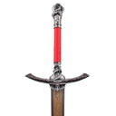 ESPADA BH 6079 EDR 109CM ACERO NEGRA-PLATA