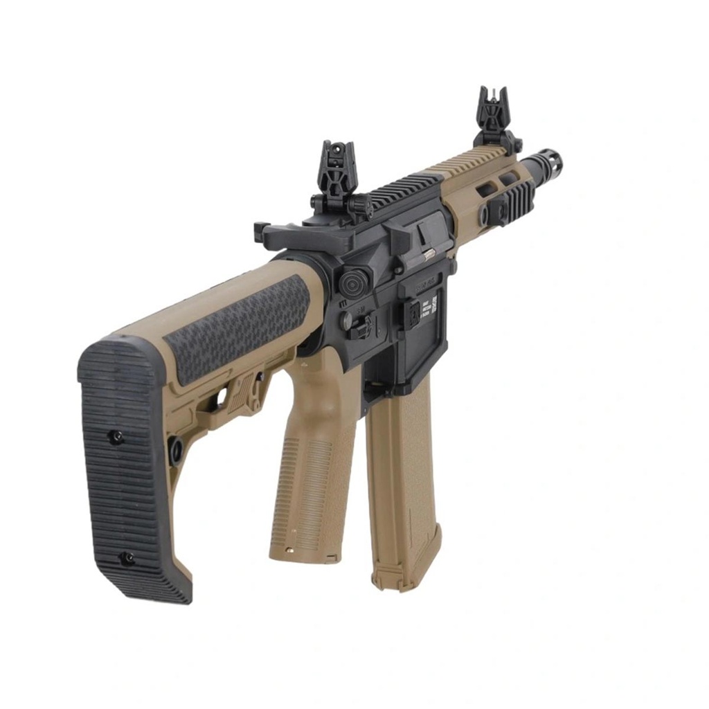 FUSIL SPECNA ARMS SA-F04-RL FLEX GEN.2 HAL ETU BRUSHLESS LIGHT OPS STOCK NEGRO-TAN