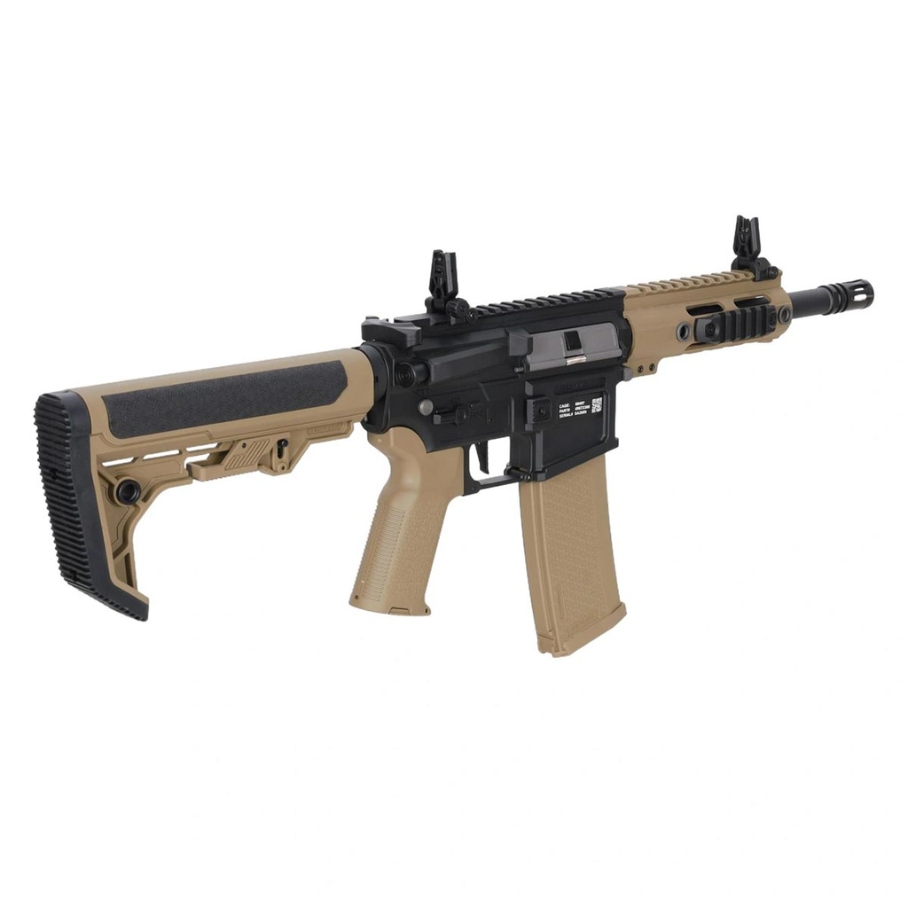 FUSIL SPECNA ARMS SA-F04-RL FLEX GEN.2 HAL ETU BRUSHLESS LIGHT OPS STOCK NEGRO-TAN