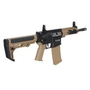 FUSIL SPECNA ARMS SA-F04-RL FLEX GEN.2 HAL ETU BRUSHLESS LIGHT OPS STOCK NEGRO-TAN