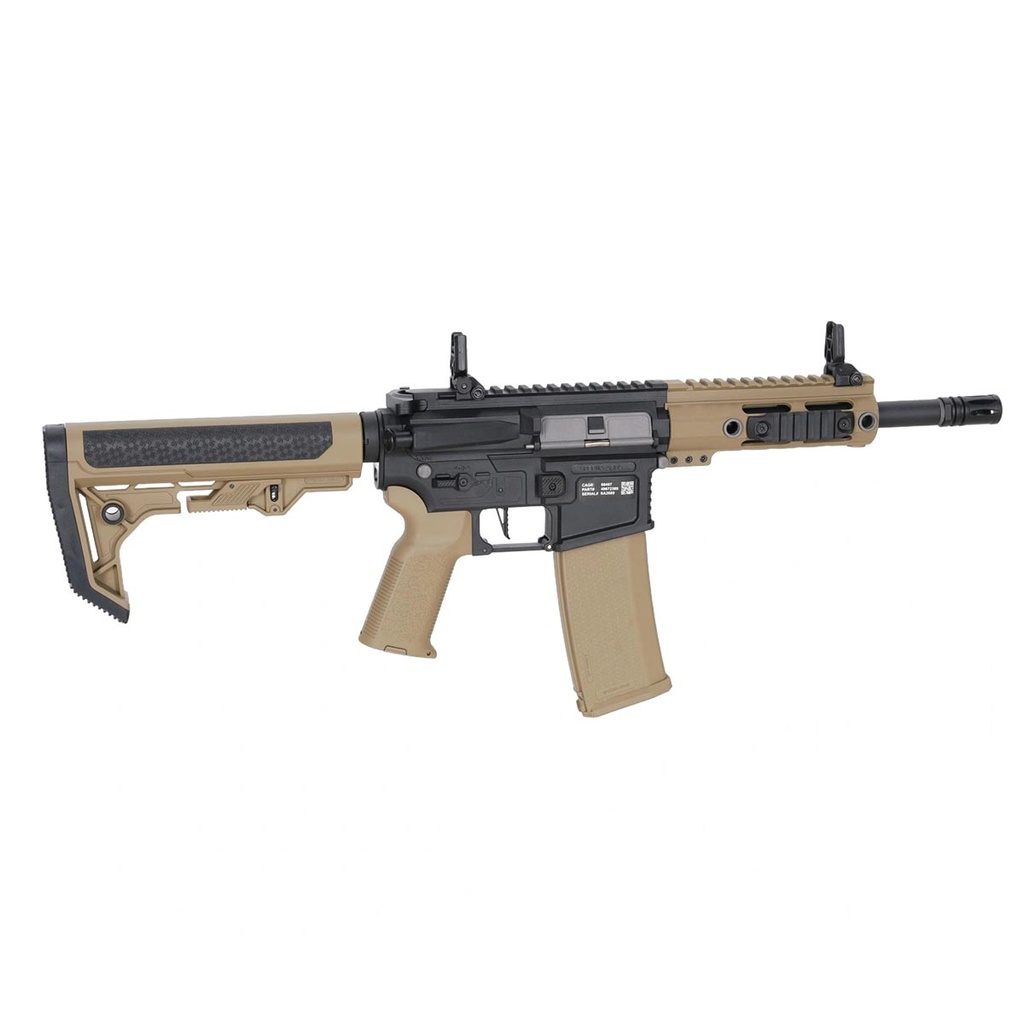 FUSIL SPECNA ARMS SA-F04-RL FLEX GEN.2 HAL ETU BRUSHLESS LIGHT OPS STOCK NEGRO-TAN