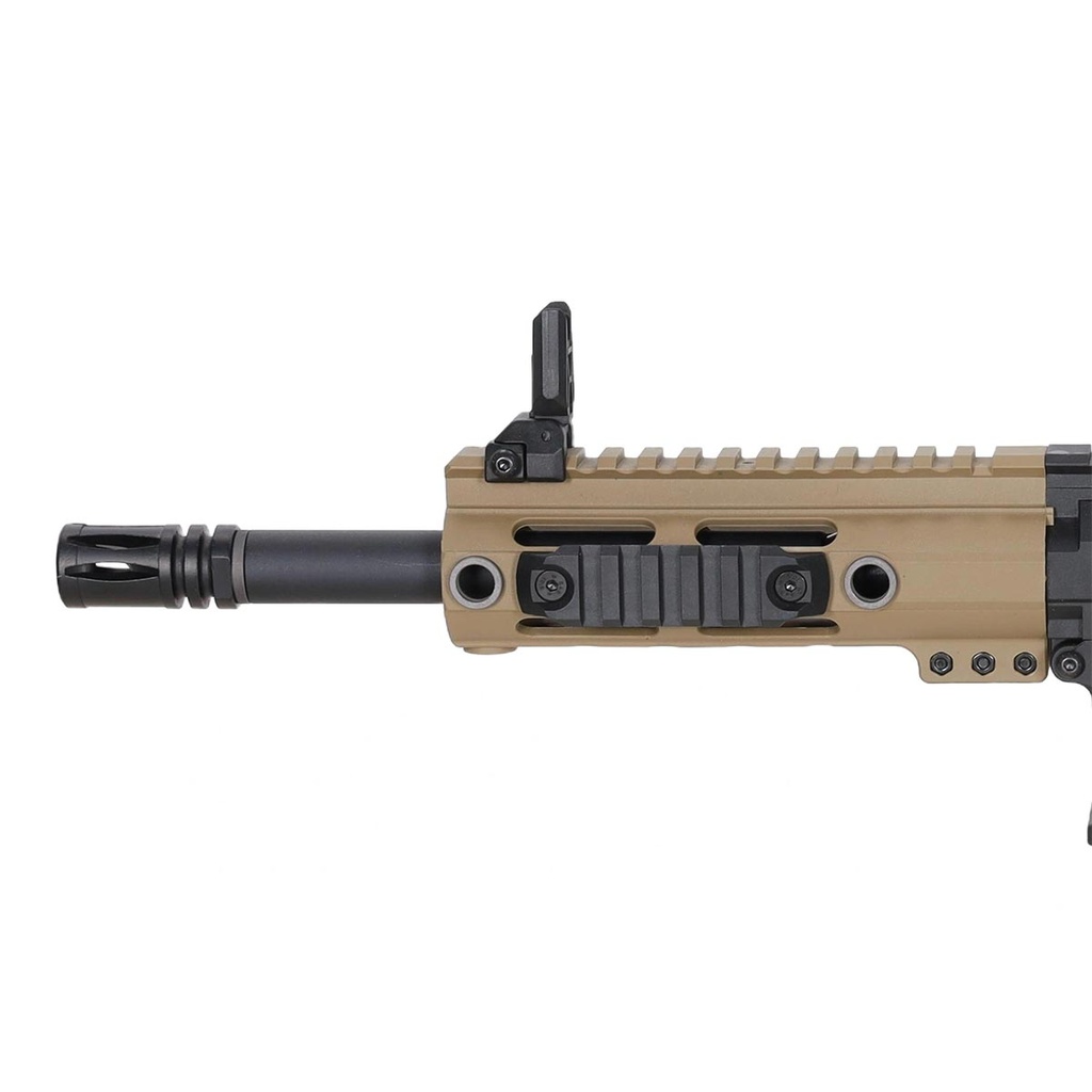 FUSIL SPECNA ARMS SA-F04-RL FLEX GEN.2 HAL ETU BRUSHLESS LIGHT OPS STOCK NEGRO-TAN