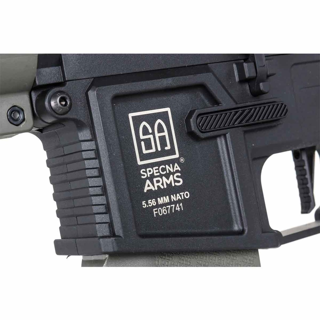 FUSIL SPECNA ARMS SA-F04-RL FLEX GEN.2 HAL ETU BRUSHLESS LIGHT OPS STOCK NEGRO-VERDE