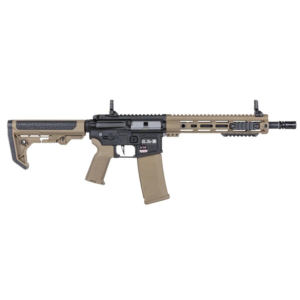 FUSIL SPECNA ARMS SA-F05-RL FLEX GEN.2 HAL ETU BRUSHLESS LIGHT OPS STOCK NEGRO-TAN