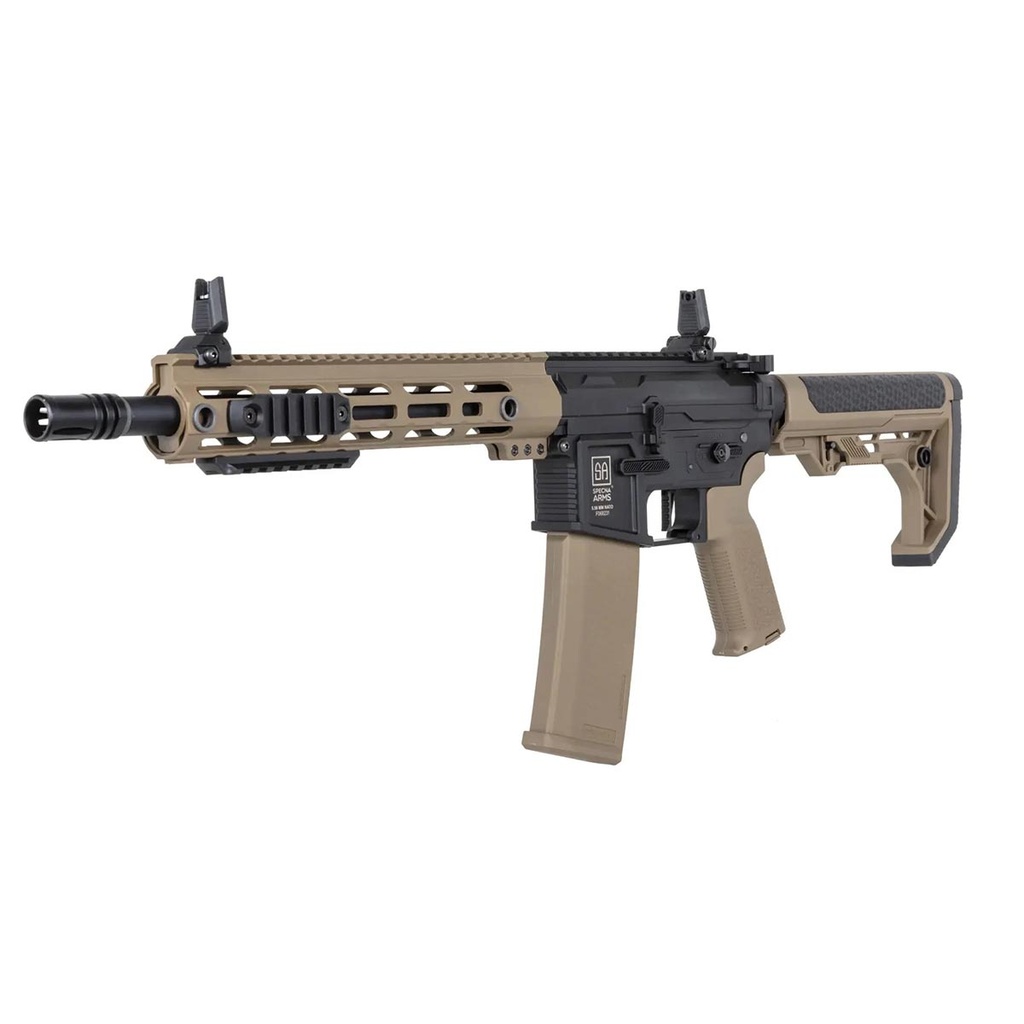 FUSIL SPECNA ARMS SA-F05-RL FLEX GEN.2 HAL ETU BRUSHLESS LIGHT OPS STOCK NEGRO-TAN