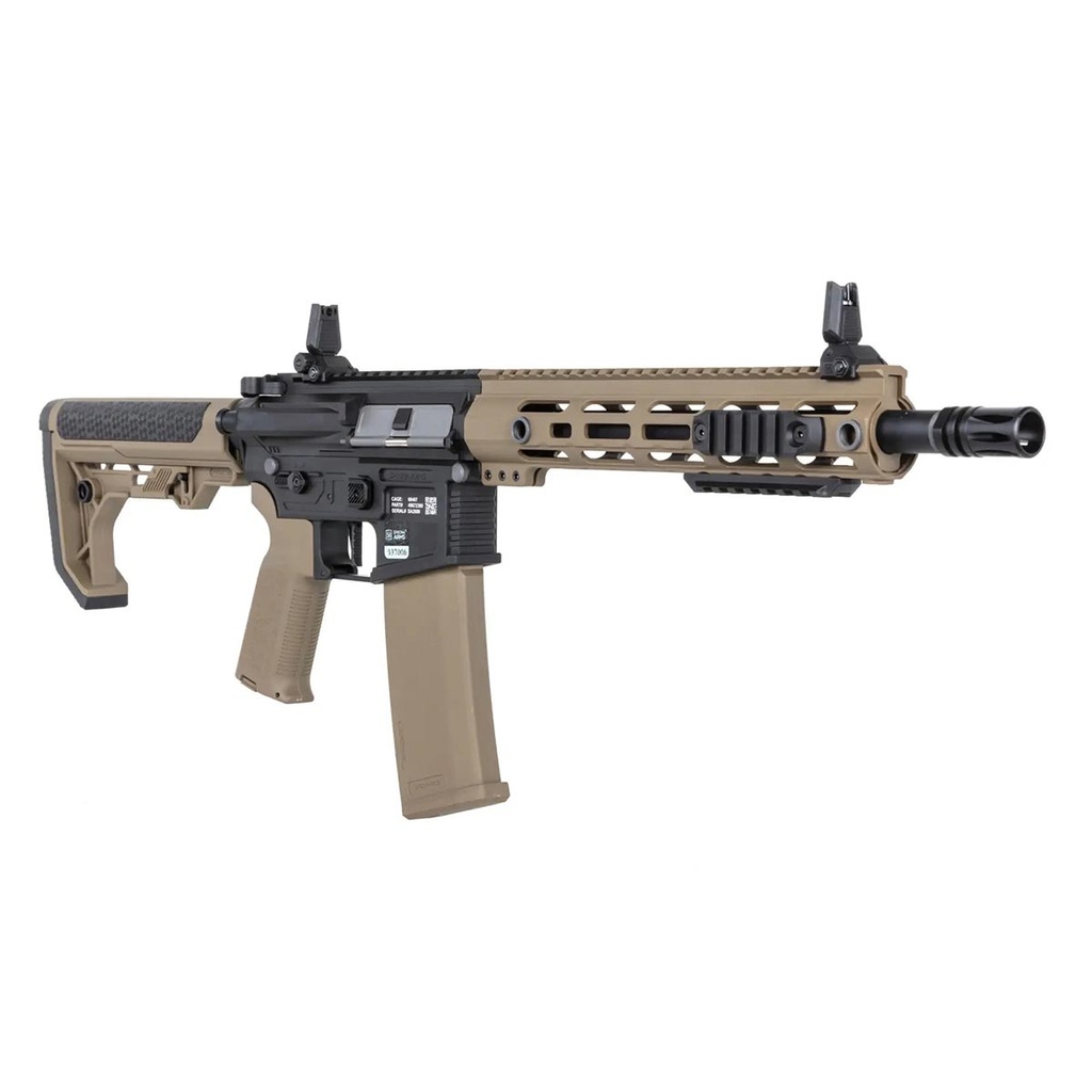 FUSIL SPECNA ARMS SA-F05-RL FLEX GEN.2 HAL ETU BRUSHLESS LIGHT OPS STOCK NEGRO-TAN