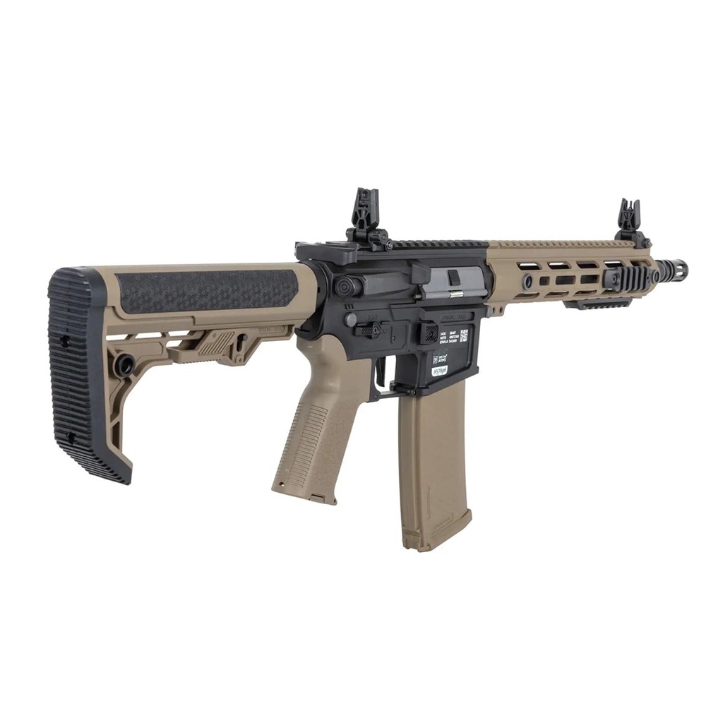 FUSIL SPECNA ARMS SA-F05-RL FLEX GEN.2 HAL ETU BRUSHLESS LIGHT OPS STOCK NEGRO-TAN