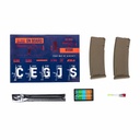 FUSIL SPECNA ARMS SA-F05-RL FLEX GEN.2 HAL ETU BRUSHLESS LIGHT OPS STOCK NEGRO-TAN