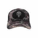 GORRA IMMORTAL PUNISHER VELCRO MULTICAM BLACK