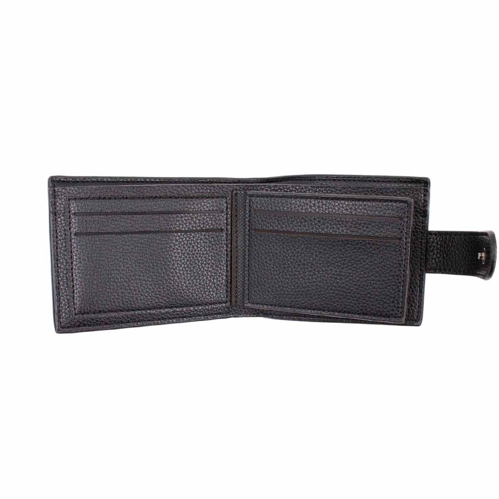 CARTERA PIEL ZH TARJETERO EXTRAIBLE NEGRA