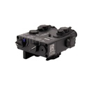 LINTERNA TACTICA ARSENIC DBAL-A2 ALUMINIO LASER VERDE CON IR NEGRO