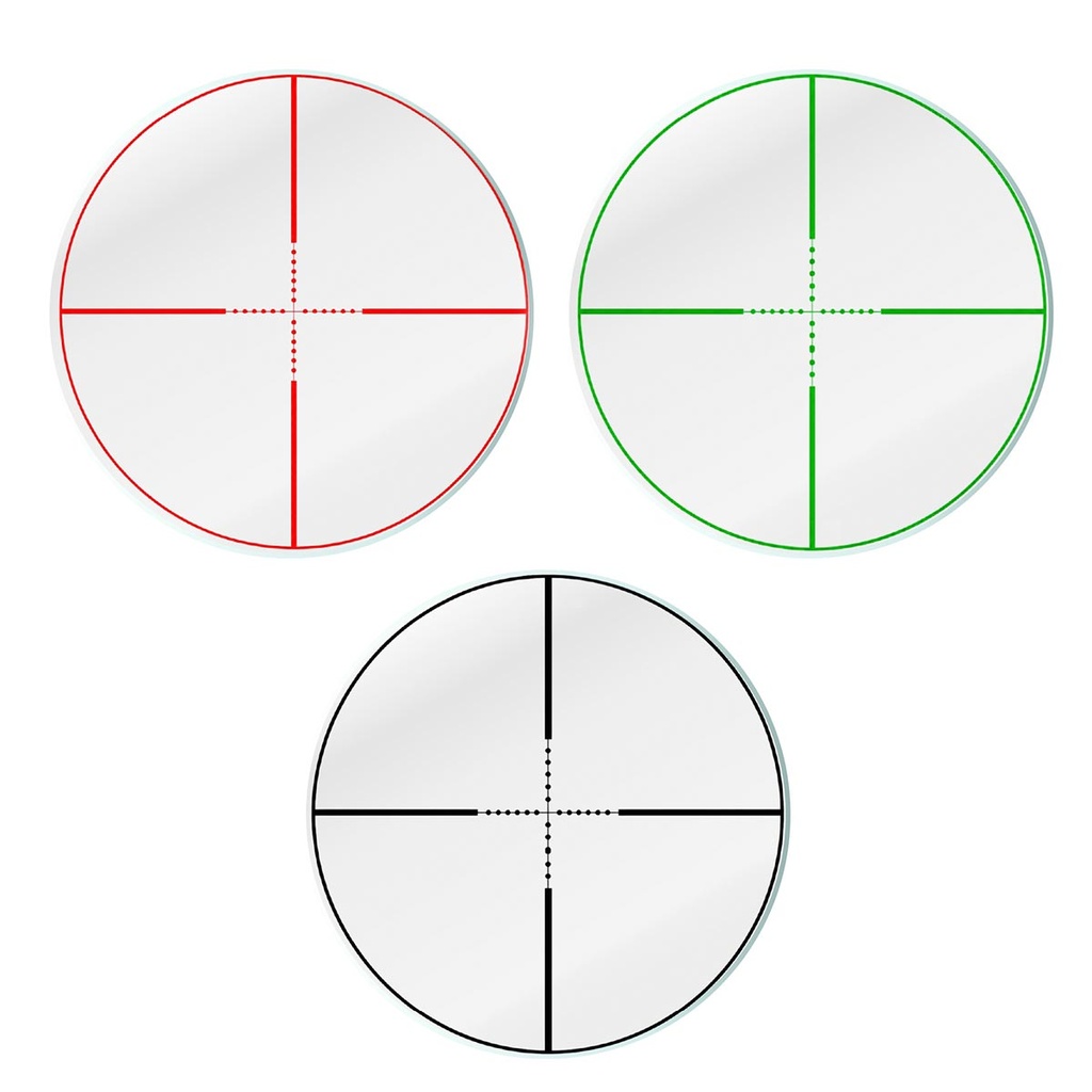 VISOR ARSENIC ARGON 3-9X42 CON RED DOT NEGRO