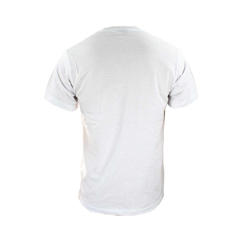 CAMISETA RACING LISA M/CORTA BLANCA