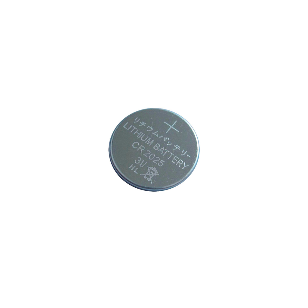PILA BOTON LITIO CR2025 PLATA