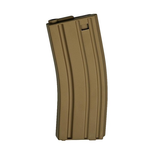 [17127A] CARGADOR FUSIL M4 ASG 85RDS 1PCS TAN