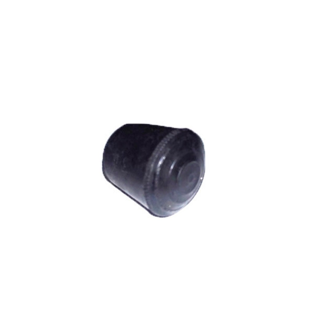 PUNTA BASTON GOMA 12MM NEGRA