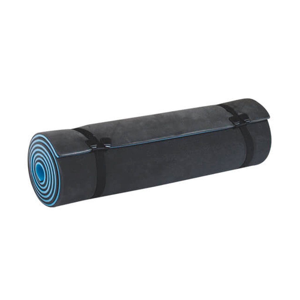 ESTERILLA EVA COMBINADA 180X50CM NEGRA-AZUL