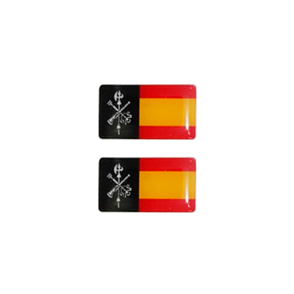 PEGATINA ABULTADA MED. 2PCS LEGION ESPAÑA