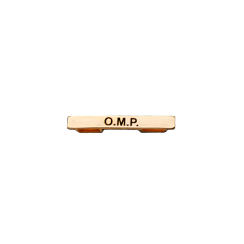 BARRA MISIONES OMP DORADA