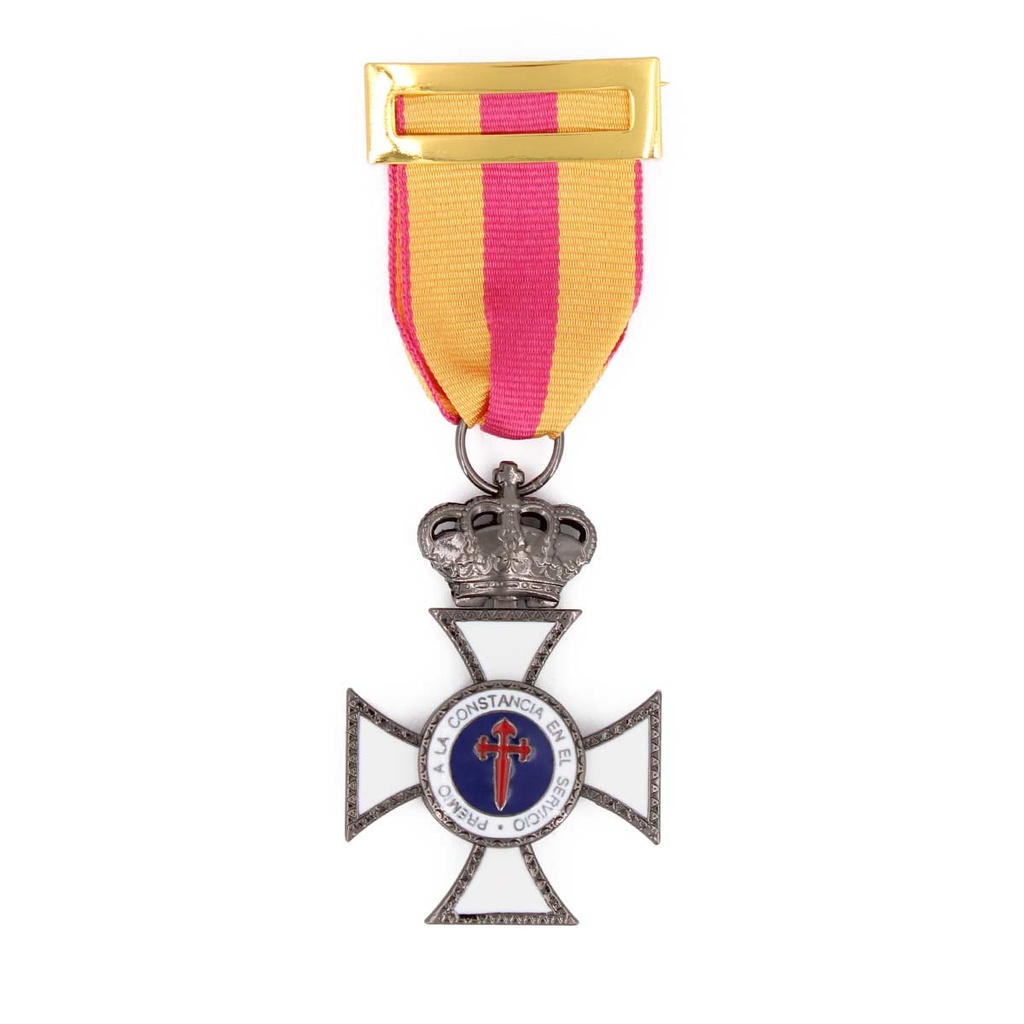 MEDALLA CRUZ CONSTANCIA TROPA PLATA