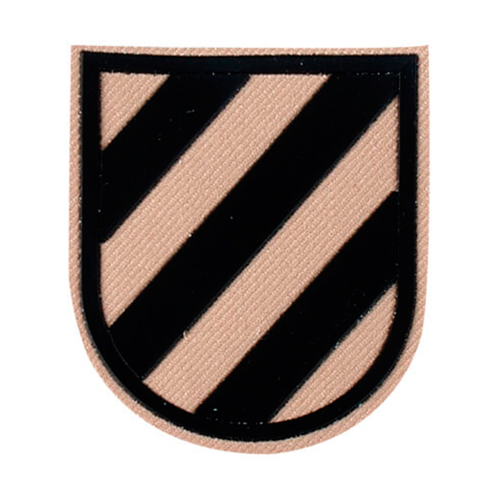 PARCHE BRIPAC 2º BANDERA  C/VELCRO BEIGE