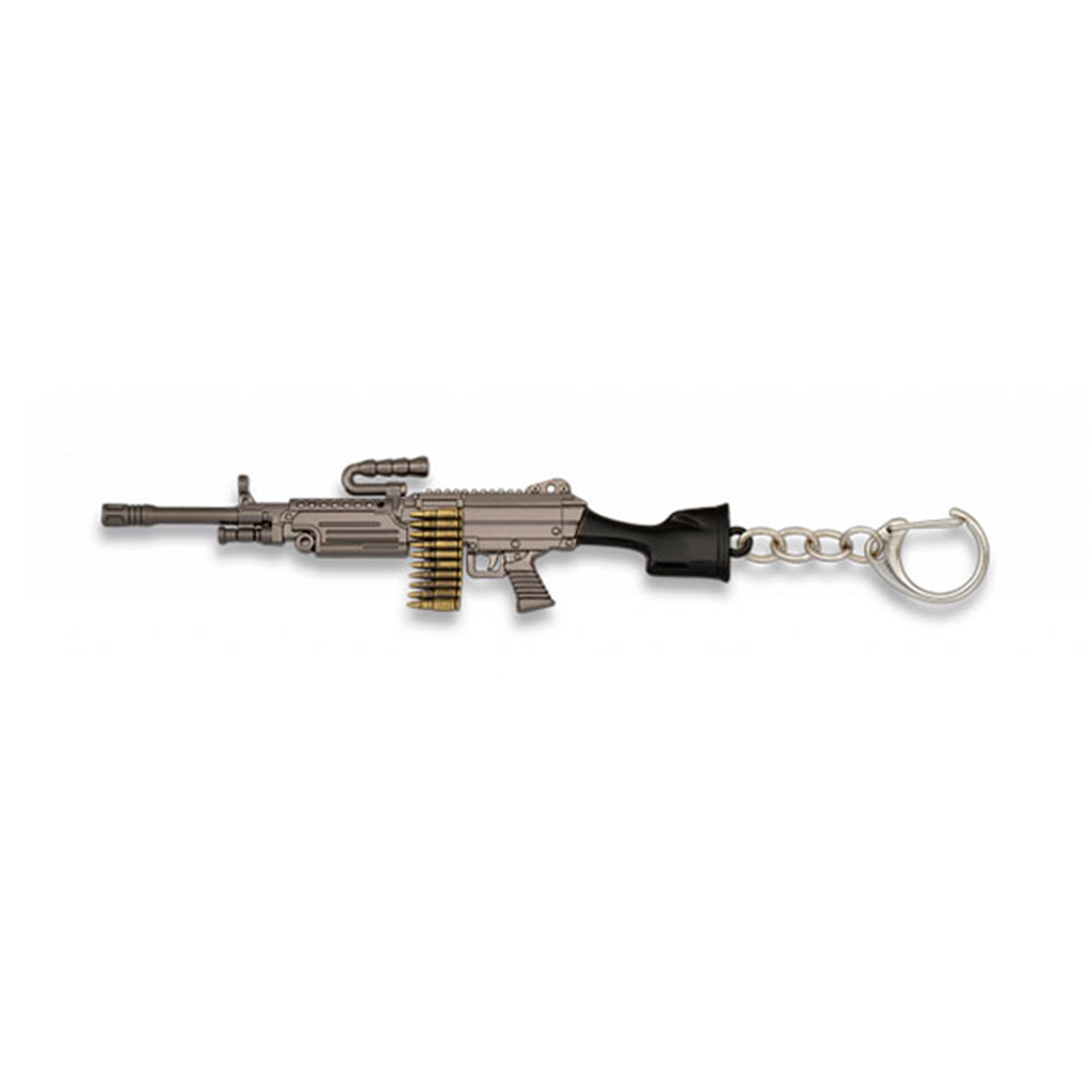 LLAVERO FUSIL 249 PLATA ORO