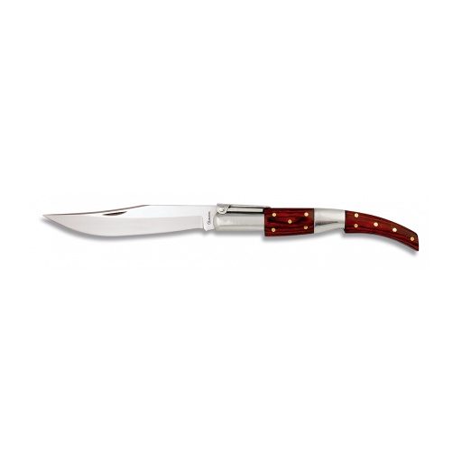 [01034] NAVAJA ARABE CARRACA 10CM MADERA ACERO