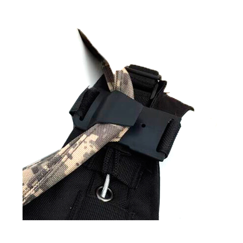 ENGANCHE CHALECO CORREA NEGRO